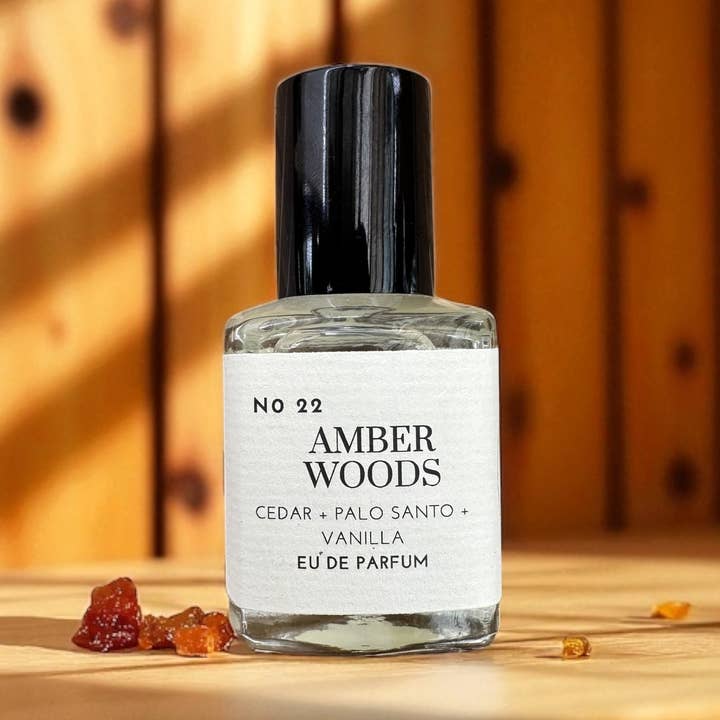 No 41 Amber Wood Eau de Parfum per la vendita all'ingrosso da parte di Orange Thyme Bath Apothecary