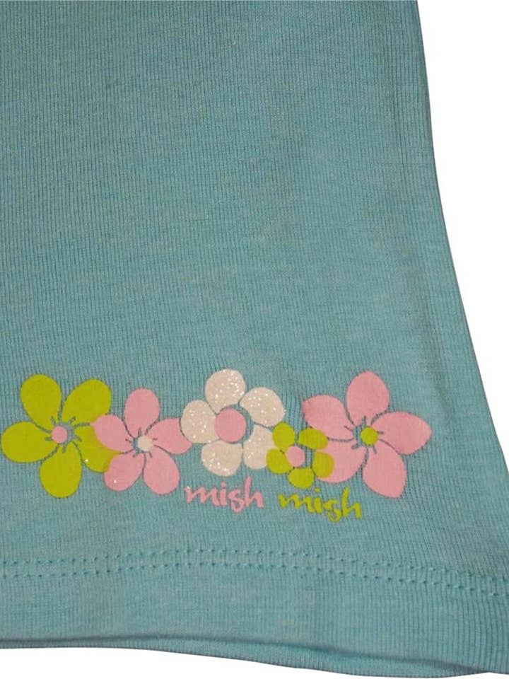 Eastern Off Price – Conjunto de camisola e calças – criança por atacado – Mishmish - Conjunto de 2 peças de algodão capri para meninas - 4 estilos8