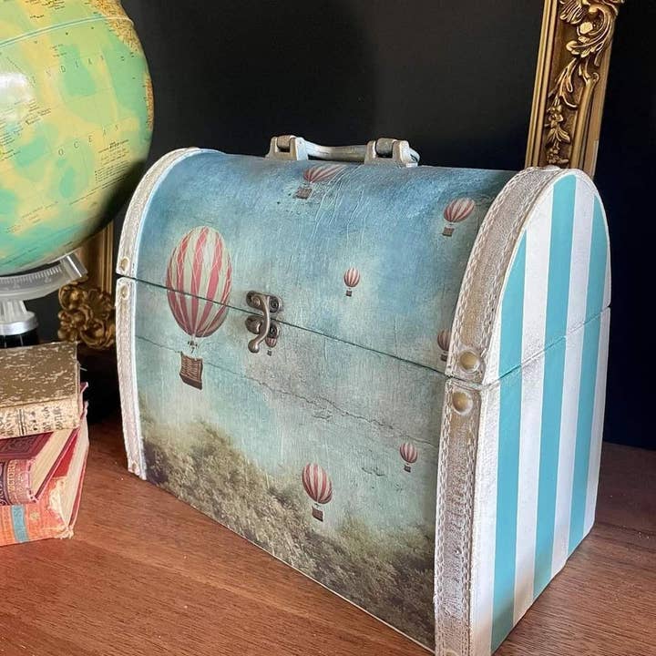 Mint by Michelle - Wholesale Craft supplies - Ferris Wheel Mint Decoupage Paper4