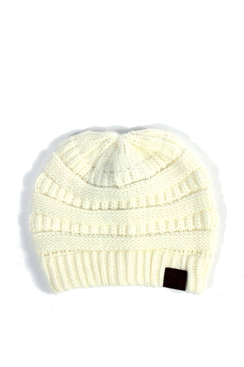 Oblige by G – Großhandel Beanie – Damen – Klassische Strickmütze mit C.C.-Etikett HAT-20A47