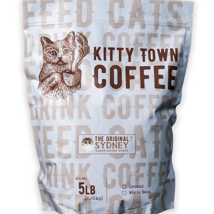 5lb Sydney: Assado Médio Leve do Brasil por atacado de Kitty Town Coffee