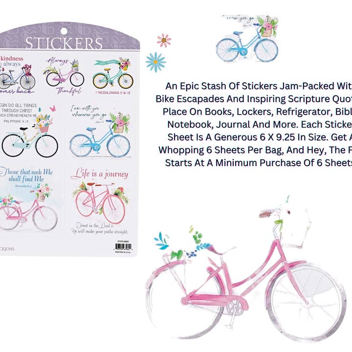 Dicksons - Wholesale Sticker - Sticker Bike Collection2