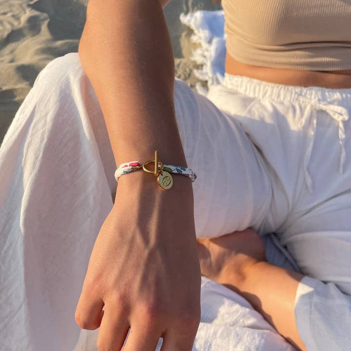 Perles & Pinpin - Vendita all'ingrosso Braccialetto con ciondolo/pendente - Bracciale con corda Liberty3