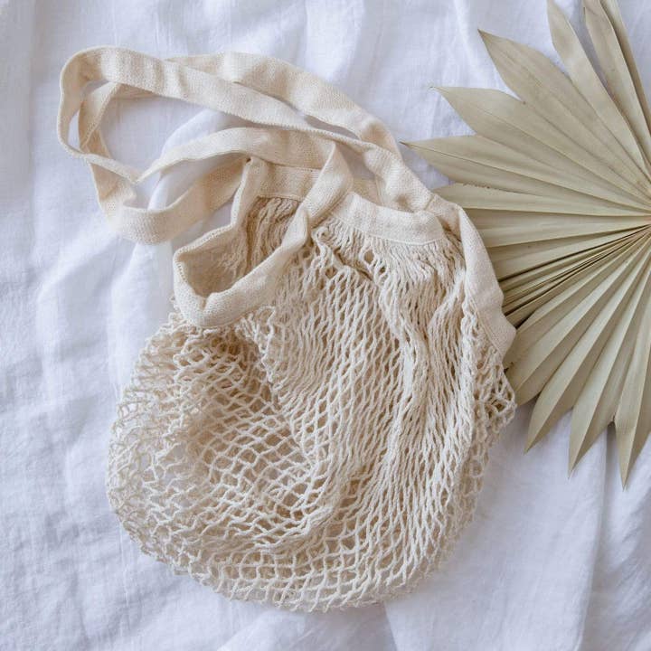 ZWS Essentials - Wholesale Grocery/Shopping Bag - Organic Cotton String Bag - 2 Colors