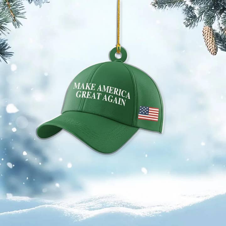Embrova - Wholesale Ornament - Make America Great Again Acrylic Ornament3