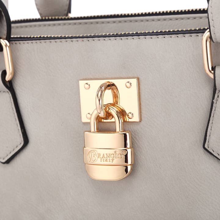 Brangio (Italy) Company Inc. - Wholesale Top Handle Bag - Women's - Brangio Italy Croc Luxe Top Handle Bag 3