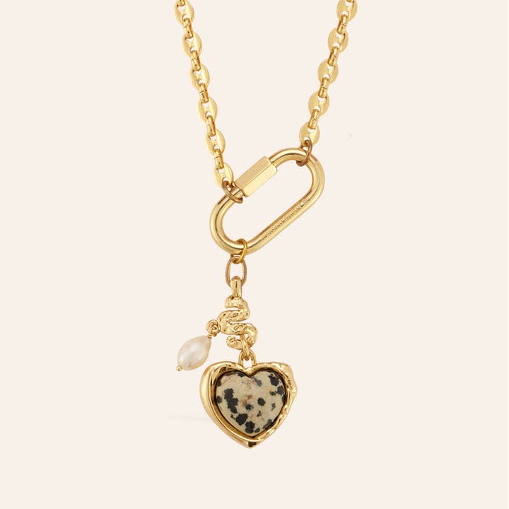 Gold Gabriela Charm Necklace for wholesale on Faire