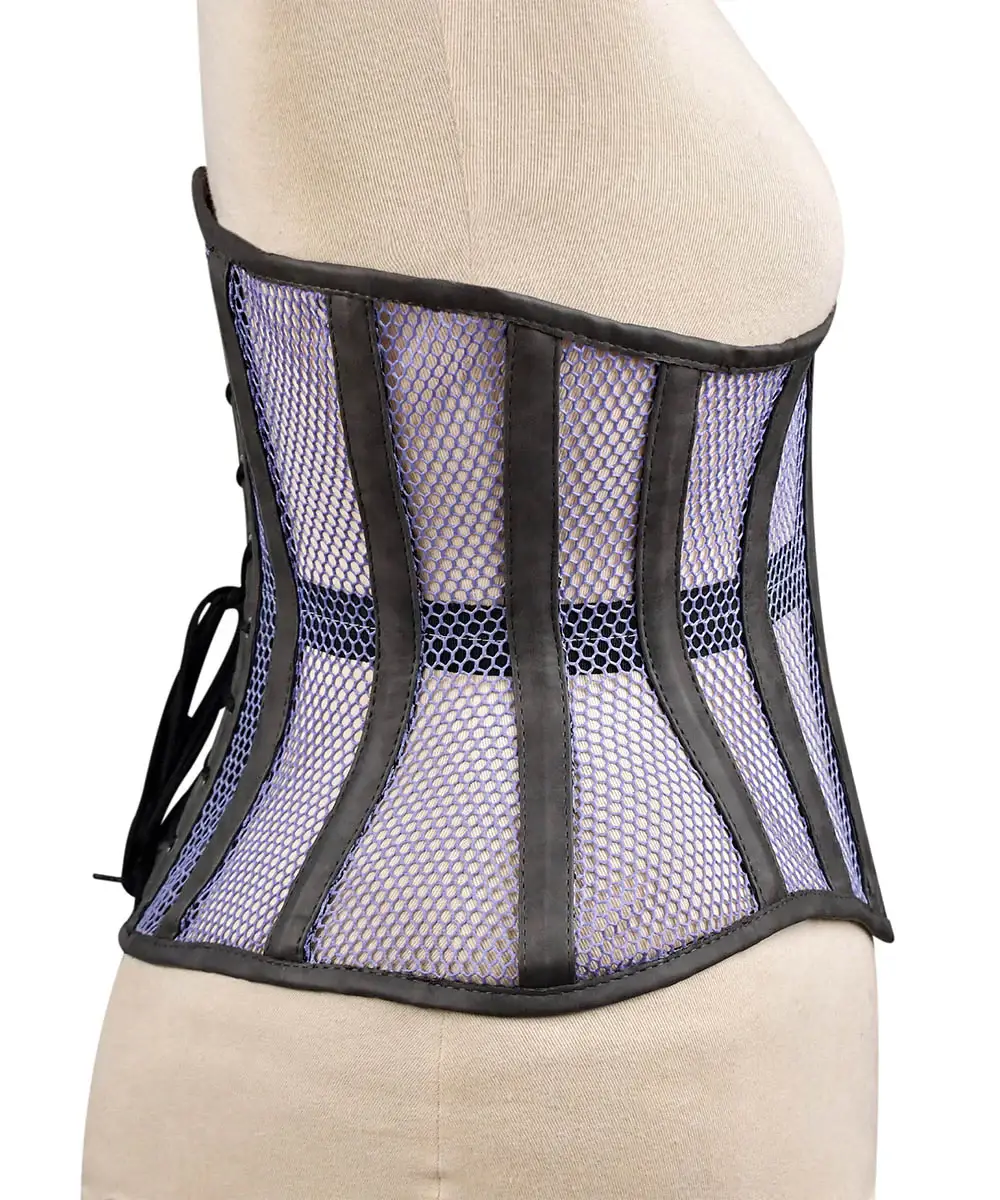 Black Medieval Style Women Underbust Corset - Waist Shaper for wholesale on Faire7