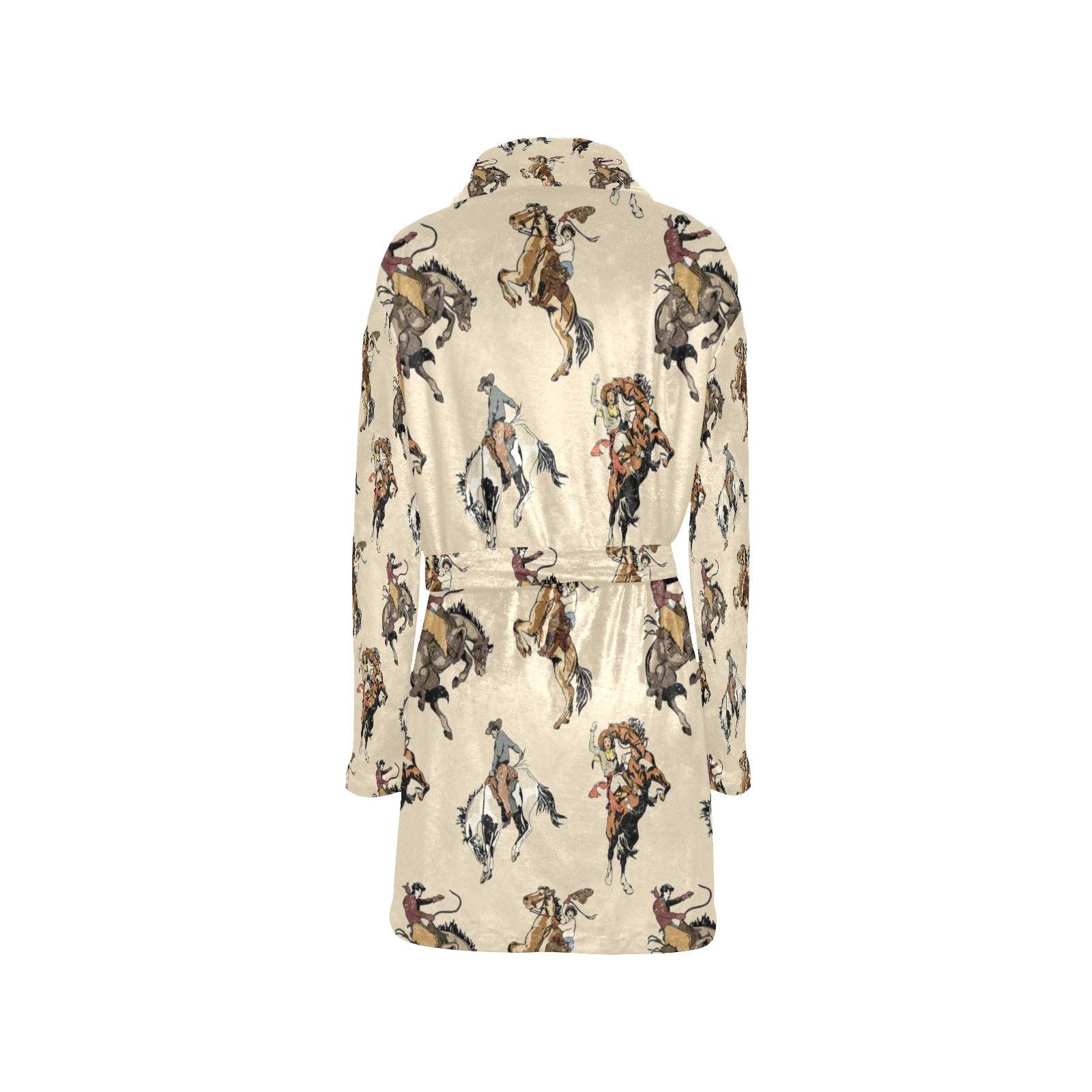BAHA RANCH WESTERN WEAR - Wholesale Robe - Women's - Vintage Cowgirl Women's Bath Robe7