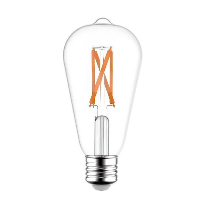 LIGHTINUP S.R.L. - Wholesale Light bulb/puck - SMART WI-FI LED Bulb Edison ST64 Transparent 6.5W 806Lm E271