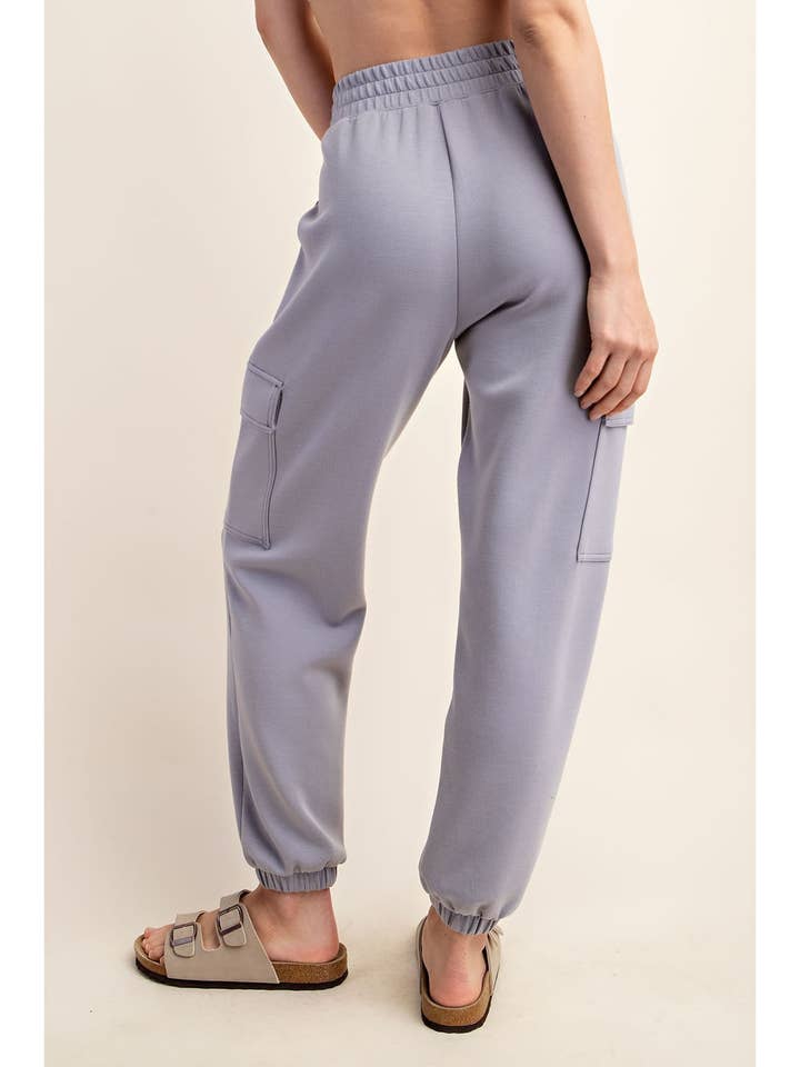 Rae Mode - Wholesale Athletic Sweatpants/Joggers - Women's - MODAL SCUBA CARGO JOGGER PANT