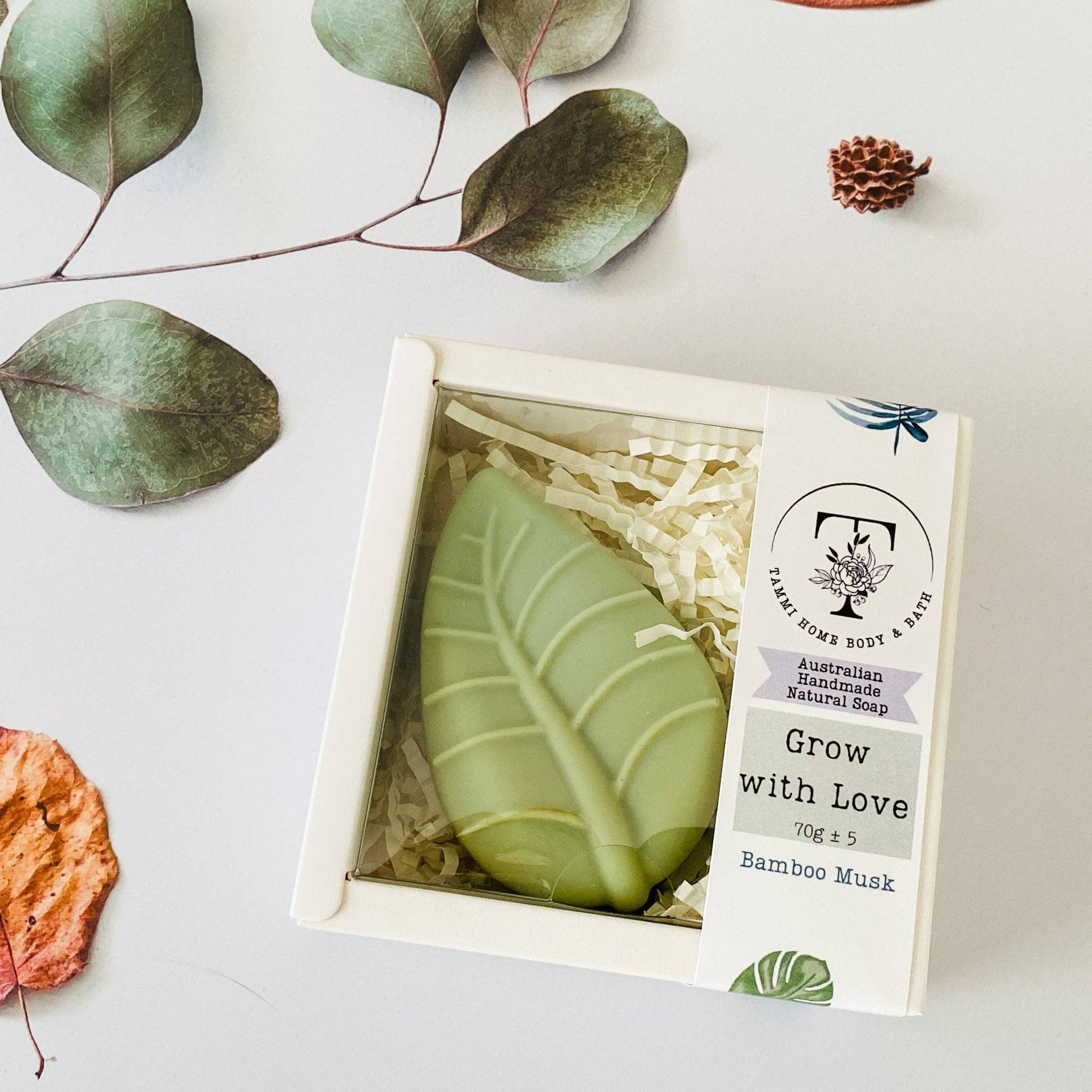 Tammi Home Body & Bath - Wholesale Bar Soap - Handmade Artisan Natural Soap | Grow with Love | Bamboo Musk Scent5