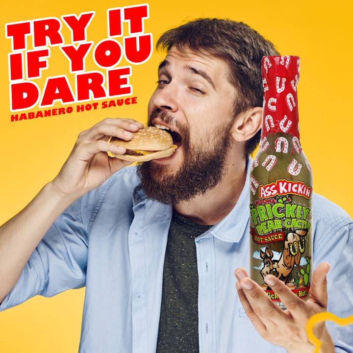 Southwest Specialty Food - Wholesale Hot Sauce - Ass Kickin' Prickly Pear Cactus Green Habanero Hot Sauce