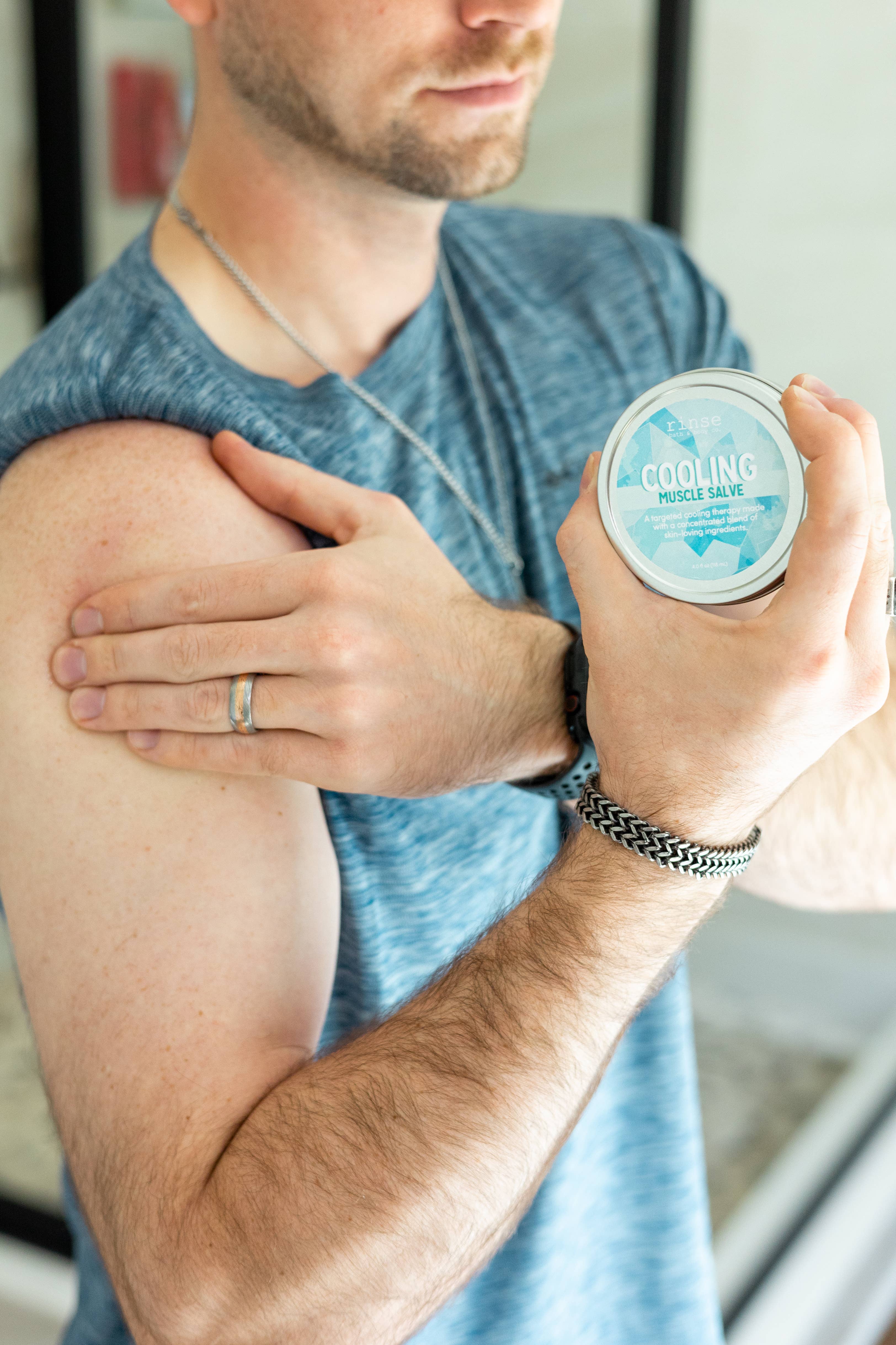 Rinse Bath Body Inc - Wholesale Healing Salve/Balm/Cream - Cooling Muscle Salve4