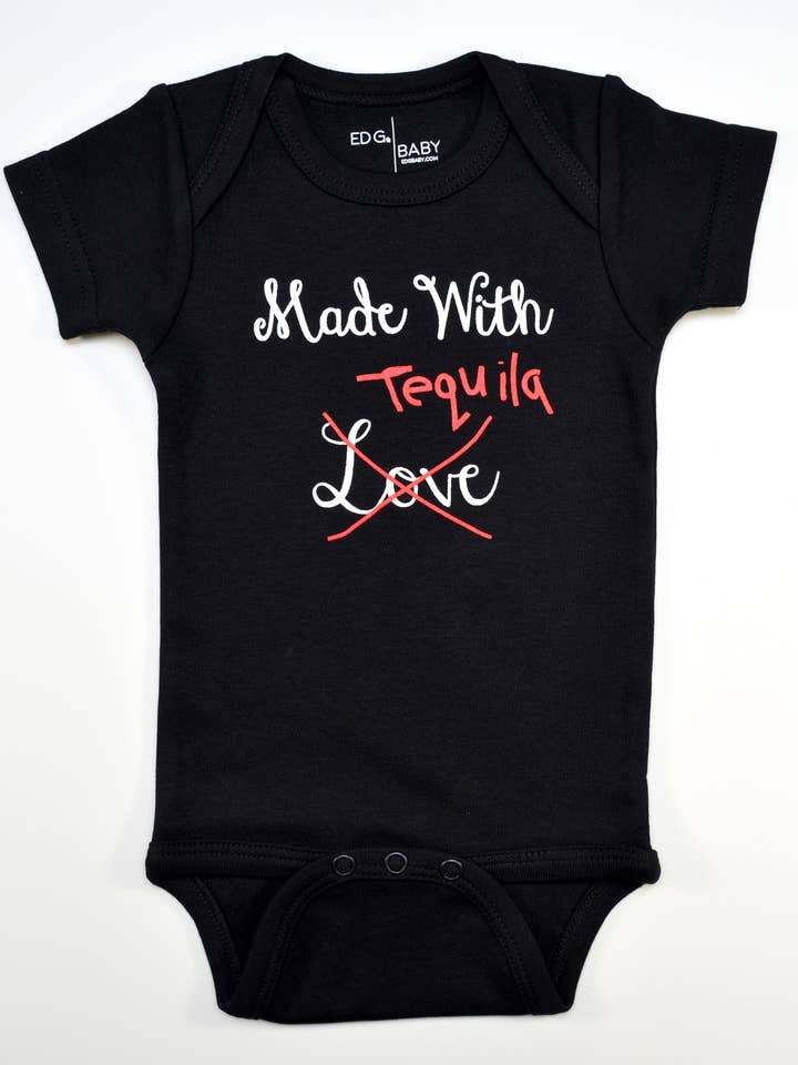 Made With Tequila Bodysuit for wholesale by Ed G Baby