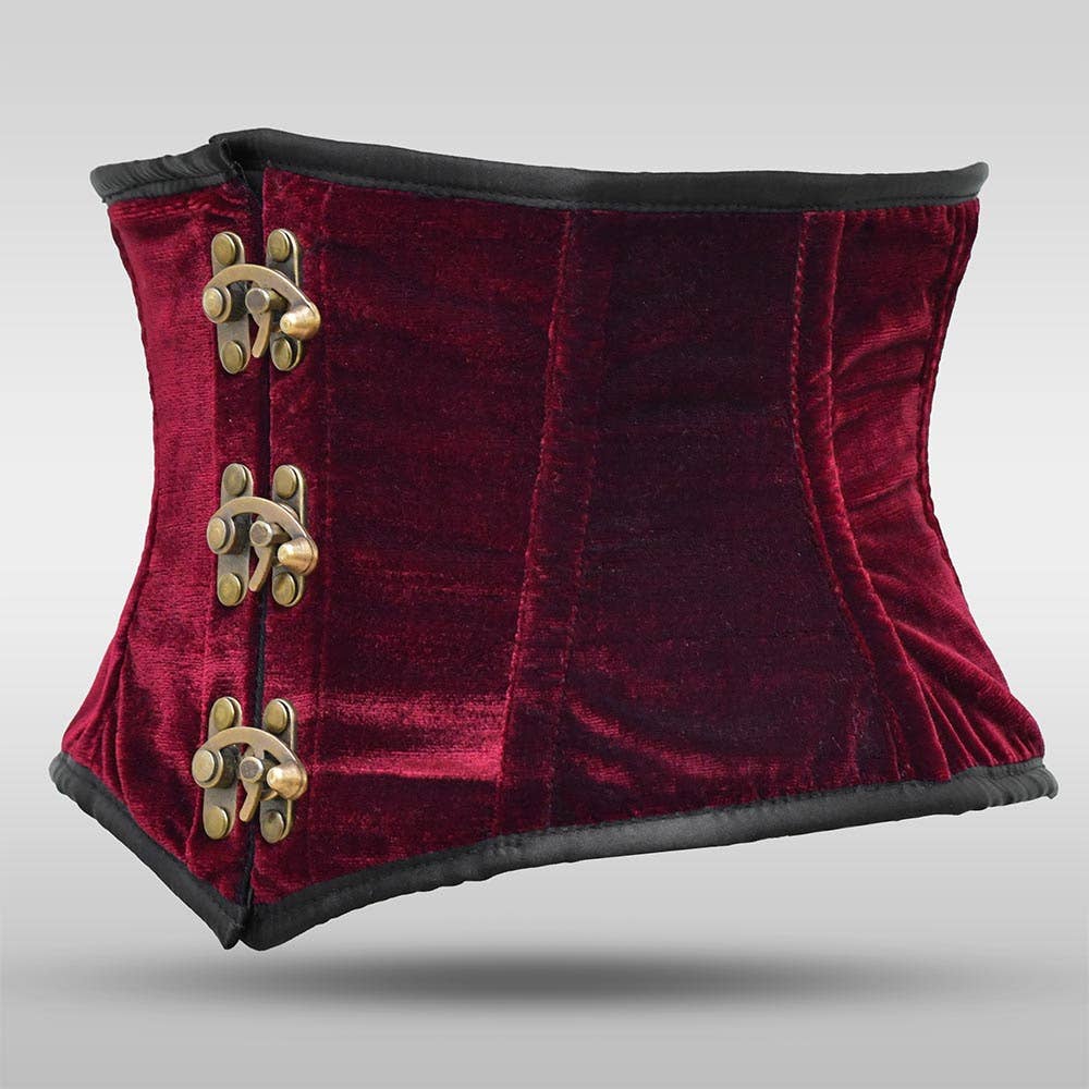 Rød Kvinder Top Fløjl Talje Cincher - Shapewear Taljetræner for engroshandel på Faire3