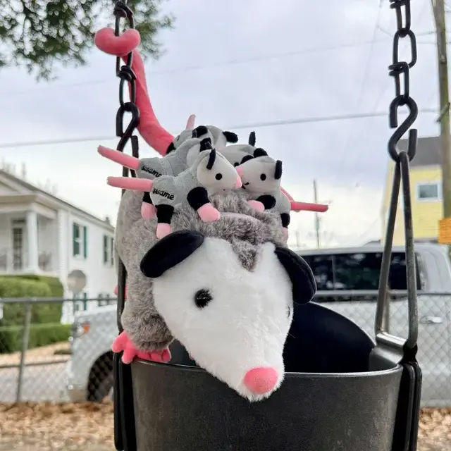 Sesame the Opossum - Wholesale Stuffed/Plush Toy - Kids & Baby - Snuggle Time Sesame (with Seedlings!)5