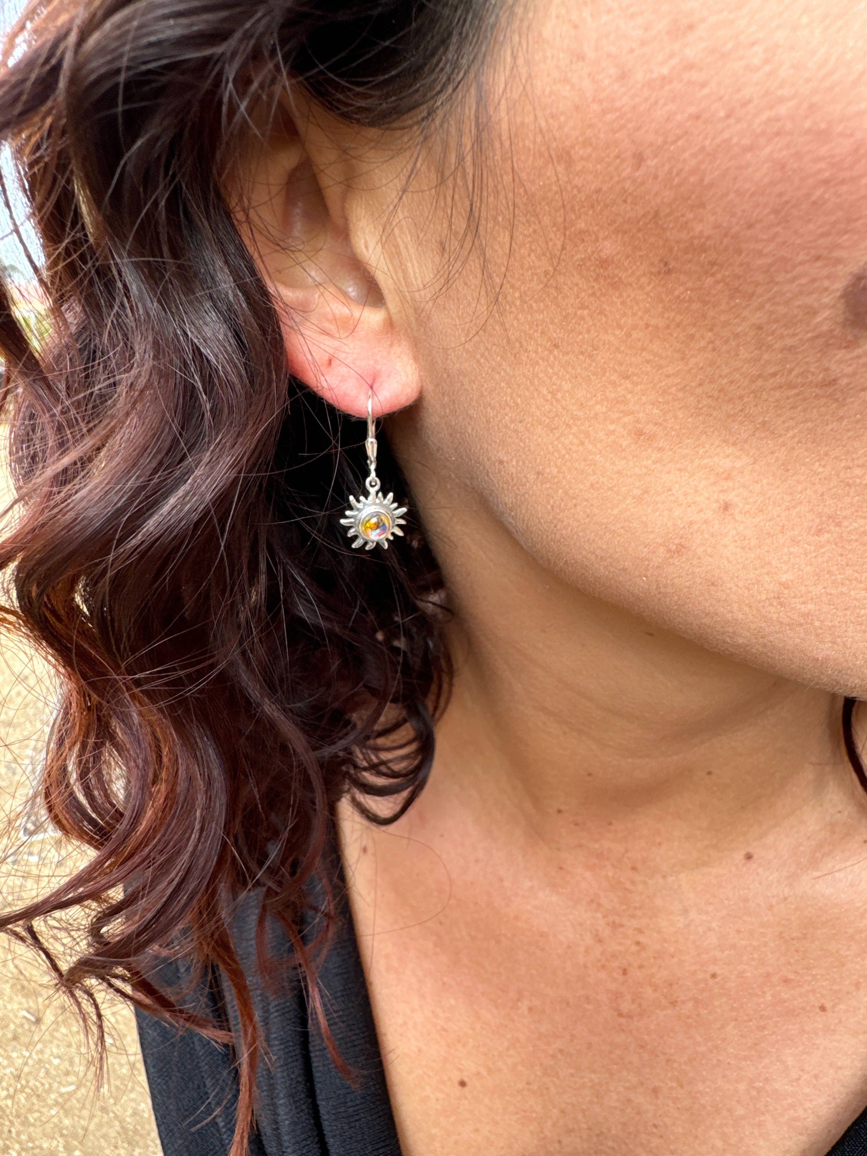 LeightWorks - Wholesale Dangle Earrings - Teeny Sun Earrings11