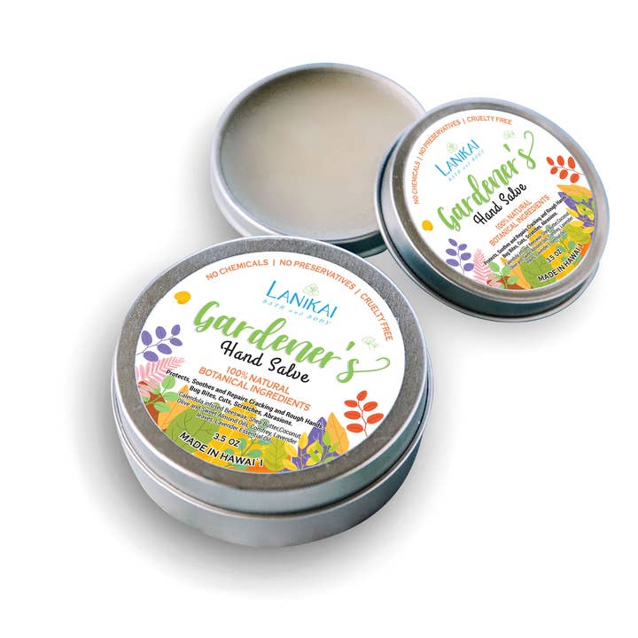 Organic Gardener's Salve for wholesale by Lanikai Bath and Body