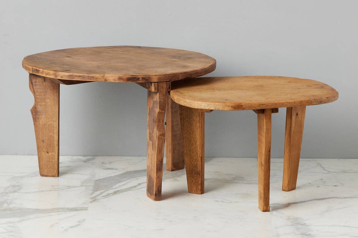 etúHOME - Wholesale Side Table - Found Accent Table, Round1