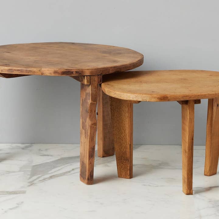 etúHOME - Wholesale Side Table - Found Accent Table, Round1