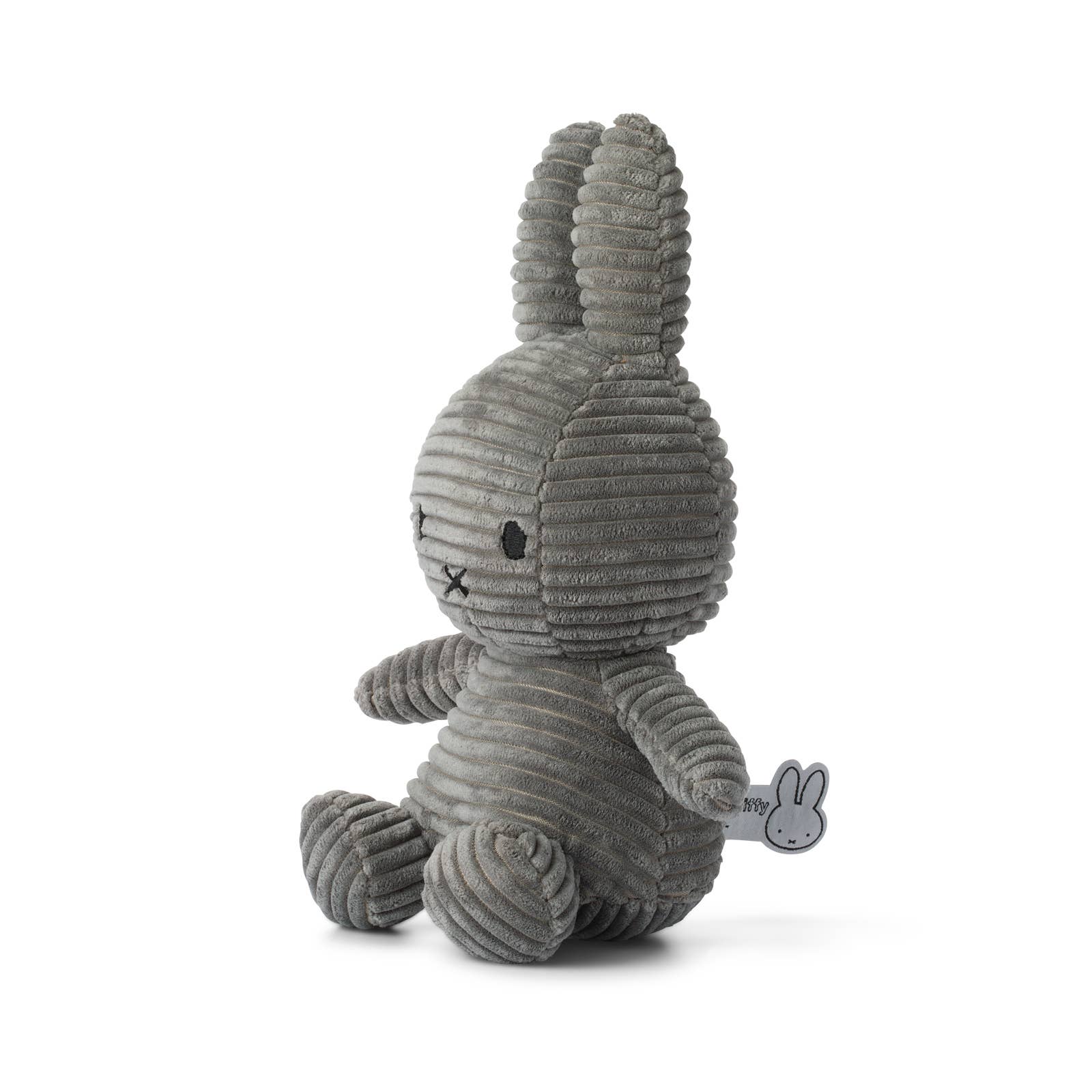 Miffy by S-c Brands – wholesale Stuffed/plush toy – Kids & baby – Miffy Corduroy ECO Grey 23cm1
