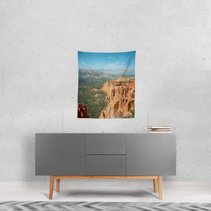 Wandtapijt van Bryce Canyon Utah voor wholesale door lostkatphoto