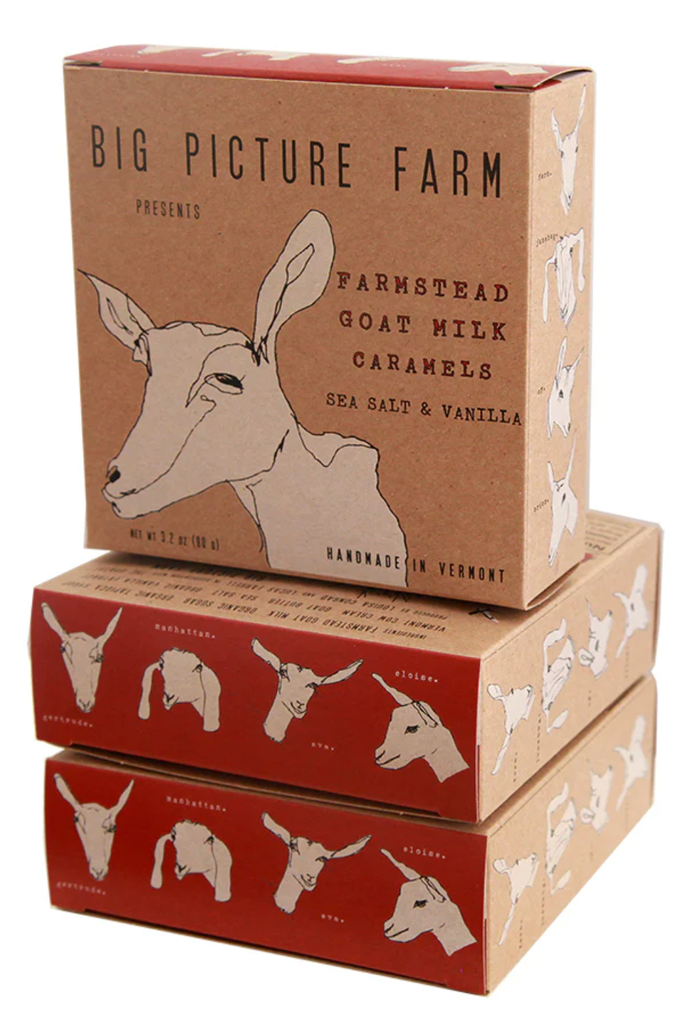 Big Picture Farm - Wholesale Caramel - Classic Farm Goat Milk Caramel Boxes0