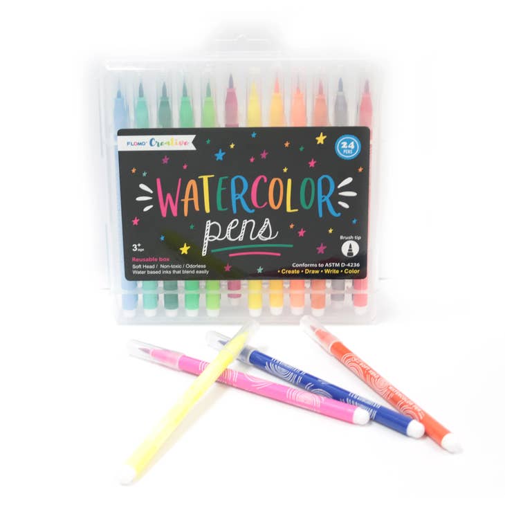 FLOMO's Creative Crayons and Markers for Kids in Bulk