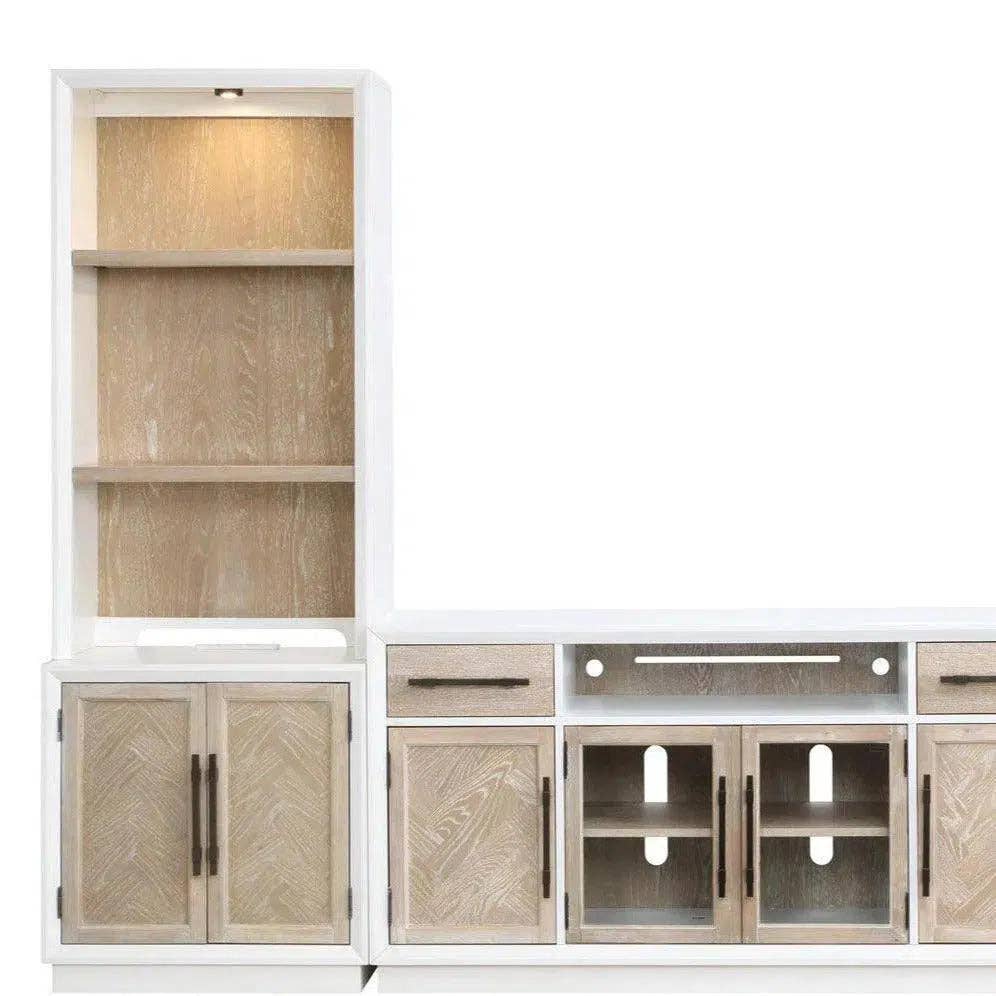 LOOMLAN - Wholesale Console Table - Entertainment Wall Unit Light For TV Up to 60"7