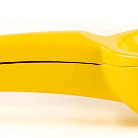 EcoQuality - Wholesale Juicer - Manual Lemon Squeezer, Large Yellow Aluminum Lemon Hand Juic