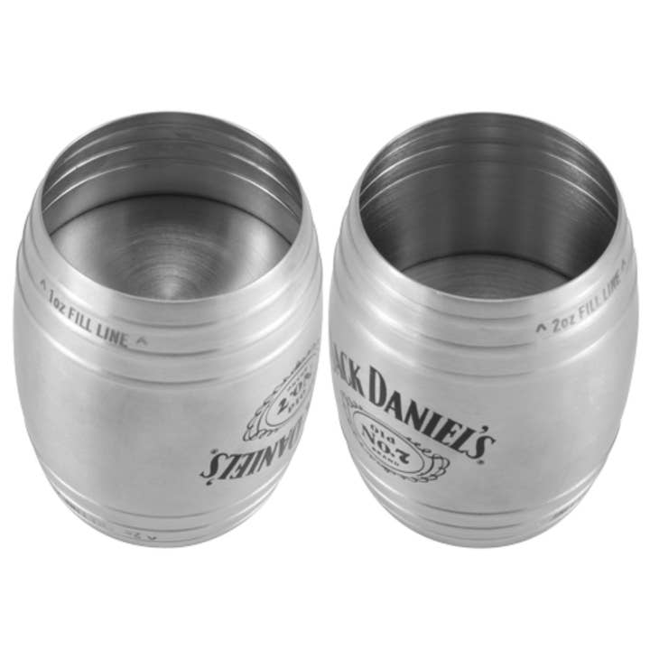 Jack Daniel's Double Jigger Barrel for wholesale by M Cornell Importers Inc