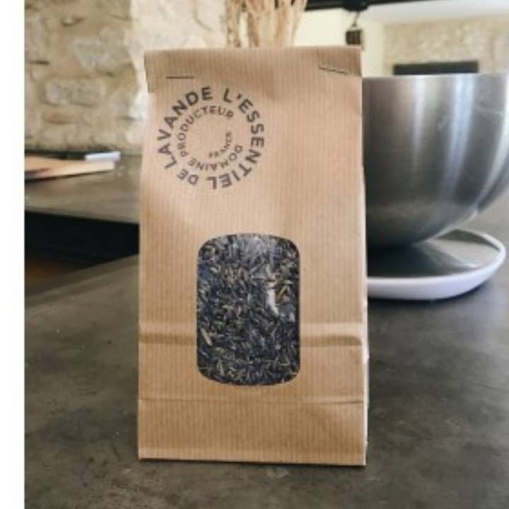 Økologiske ægte lavendelblomster for engroshandel hos L'Essentiel de Lavande