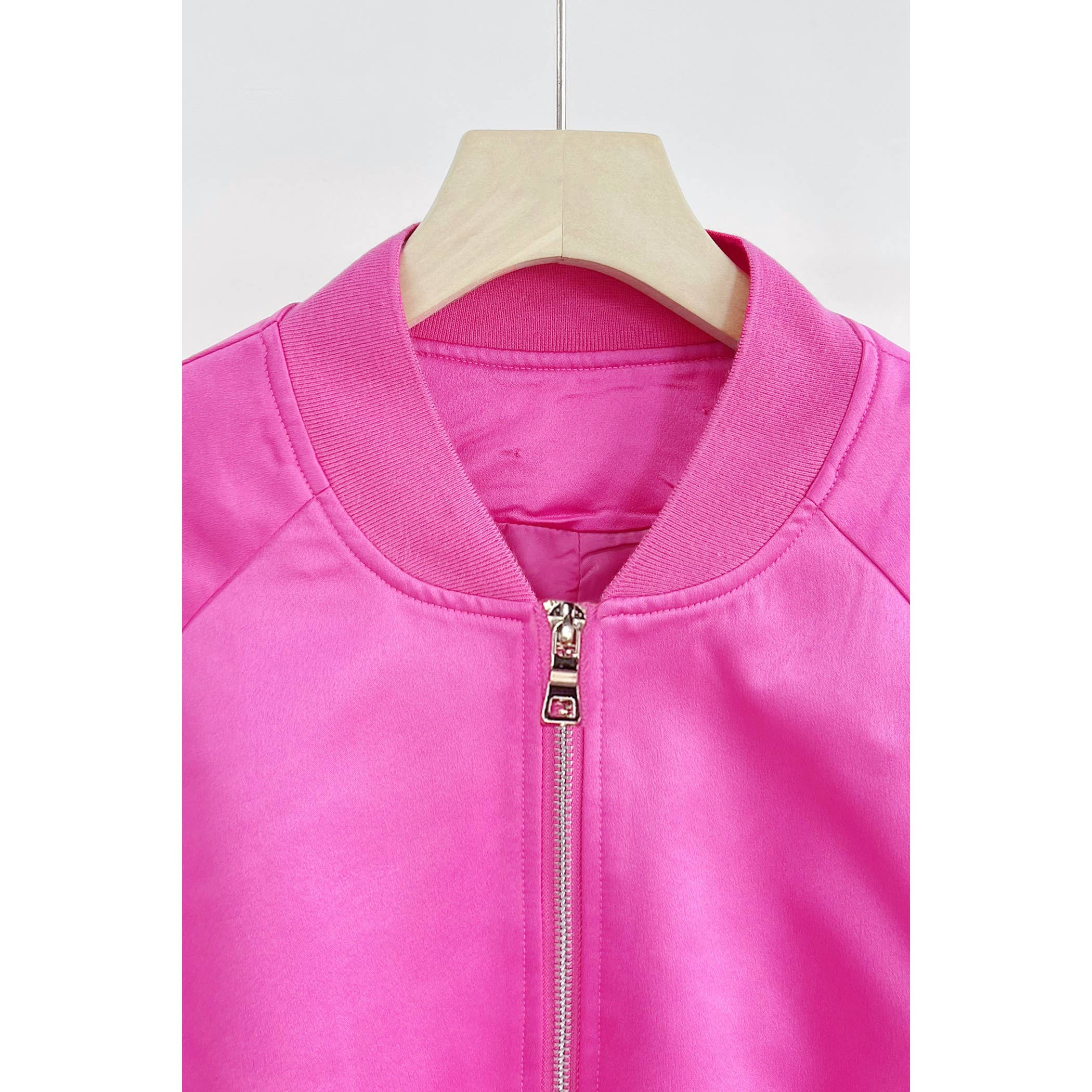 XHHH Inc - Wholesale Bomber Jacket - Women's - Zip Up Bomber Jackets1