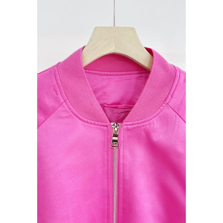 XHHH Inc - Wholesale Bomber Jacket - Women's - Zip Up Bomber Jackets1