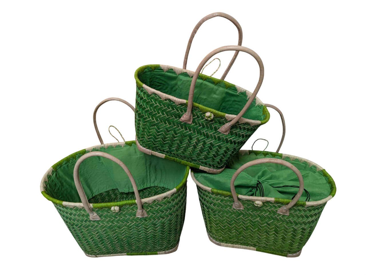 Boutique Huléti - Vendita all'ingrosso Borsa da spiaggia - Borsa Cesta XXL Turchese con Pochette in Tessuto - 3 dimensioni - Shopper per mercato, spiaggia e shopping0