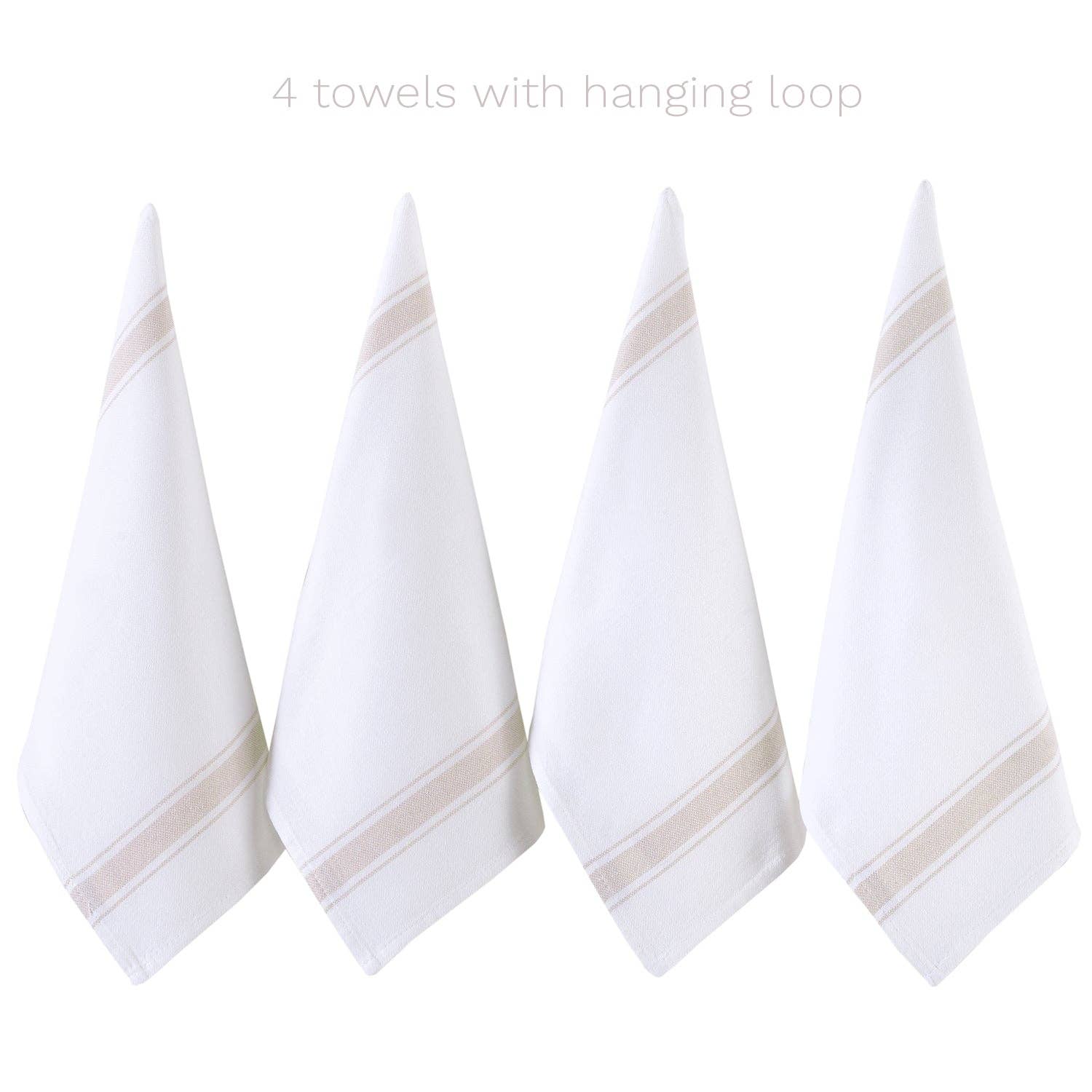 Barooga - Wholesale Towel Set - Bronte Hand Towel Set, 4-Pack (19" x 27")4