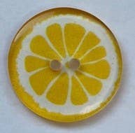 NEMARK - Wholesale Sewing Button/Snap - TRANSPARENT BUTTON WITH FRUIT PRINT4