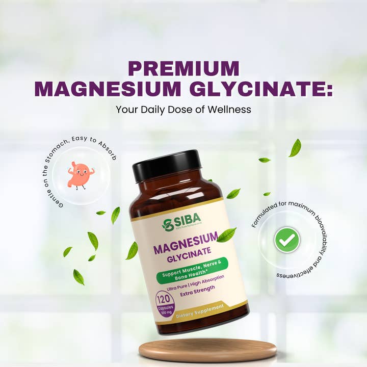 Siba Nutraceutical LLC - Wholesale Oral Supplement/Vitamin - Magnesium Glycinate
