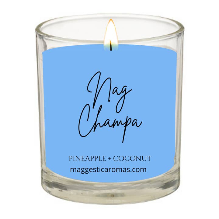 Bougie Nag Champa pour la vente par Maggestic Aromas