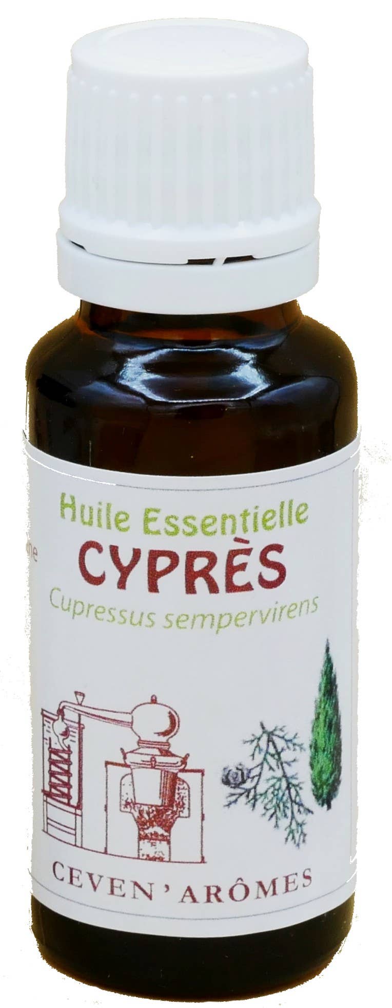Céven'Arômes - Wholesale Essential Oil - Cypress Essential Oil HEBBD 20ml0