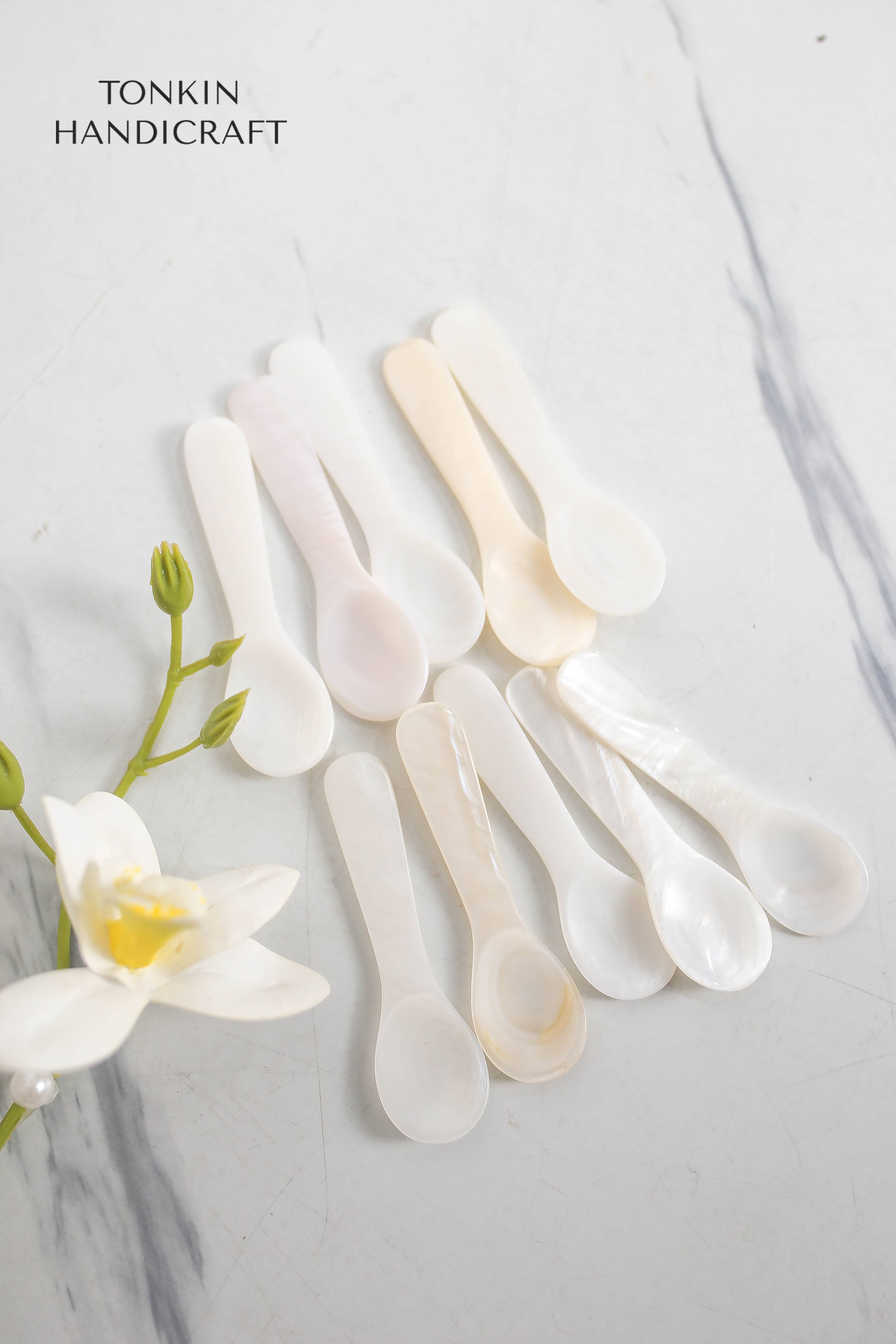 Tonkin Handicraft – Colher de mesa (talheres) por atacado – Colher de Madrepérola Tin Hong (Cópia)8