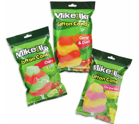 iSweet.ca - Wholesale Cotton Candy - (S6-15) US- Mike & Ike Cotton Candy - 3 oz (85 g) X 12 Bags0