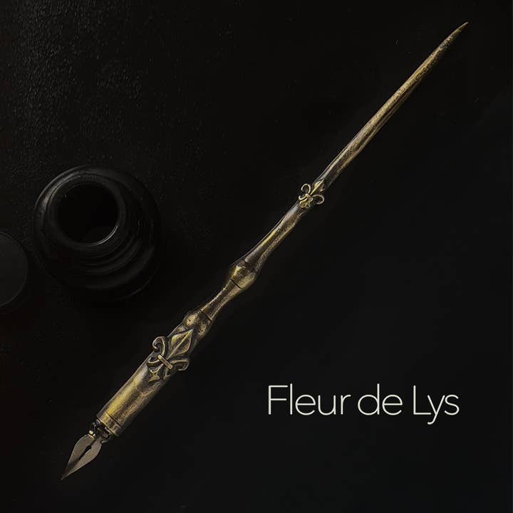 Papier Plume - Wholesale Craft Supplies - BRONZE plated DIP PENS from FRANCE - Hand Cast PEWTER4