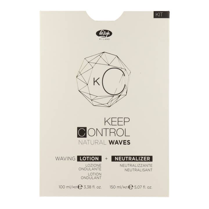 Lisap Keep Control Kit Natural Waves Lotion + Neutralizer for wholesale by SUBLIME BEAUTY WHOLESALER SL