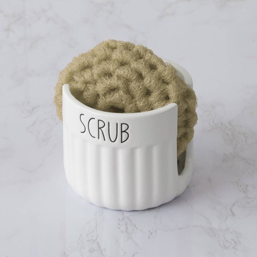 Scrub Daddy 6) Fall Shape Sponges & (3) Towel Set 