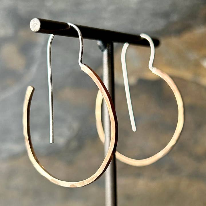 Seeress Hoop - Small for wholesale by Three Flames Silverworks