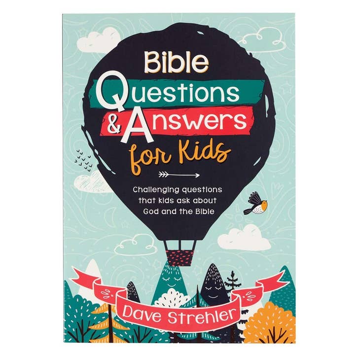 Kid Book Bible Questions & Answers Softcover for wholesale by Christian Art Gifts