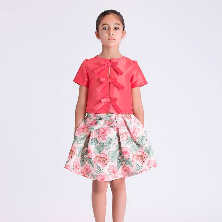 Bow Enchanted Girls Outfit | 2 Pieces for wholesale by Mama Luma