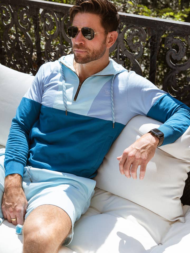 Echo Vintage Colorblock-Pullover-Hoodie für den Großhandel von Magic Collective